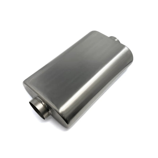Titanium Oval Exhaust Mufflers-19" Length